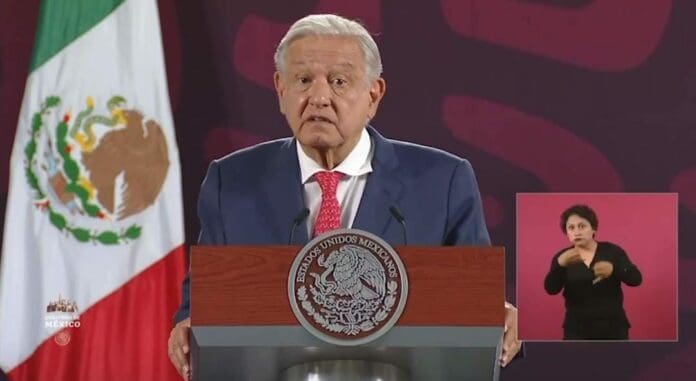 Califica AMLO como buena noticia que los diputados federales aprobaran este día la reforma al Poder Judicial.