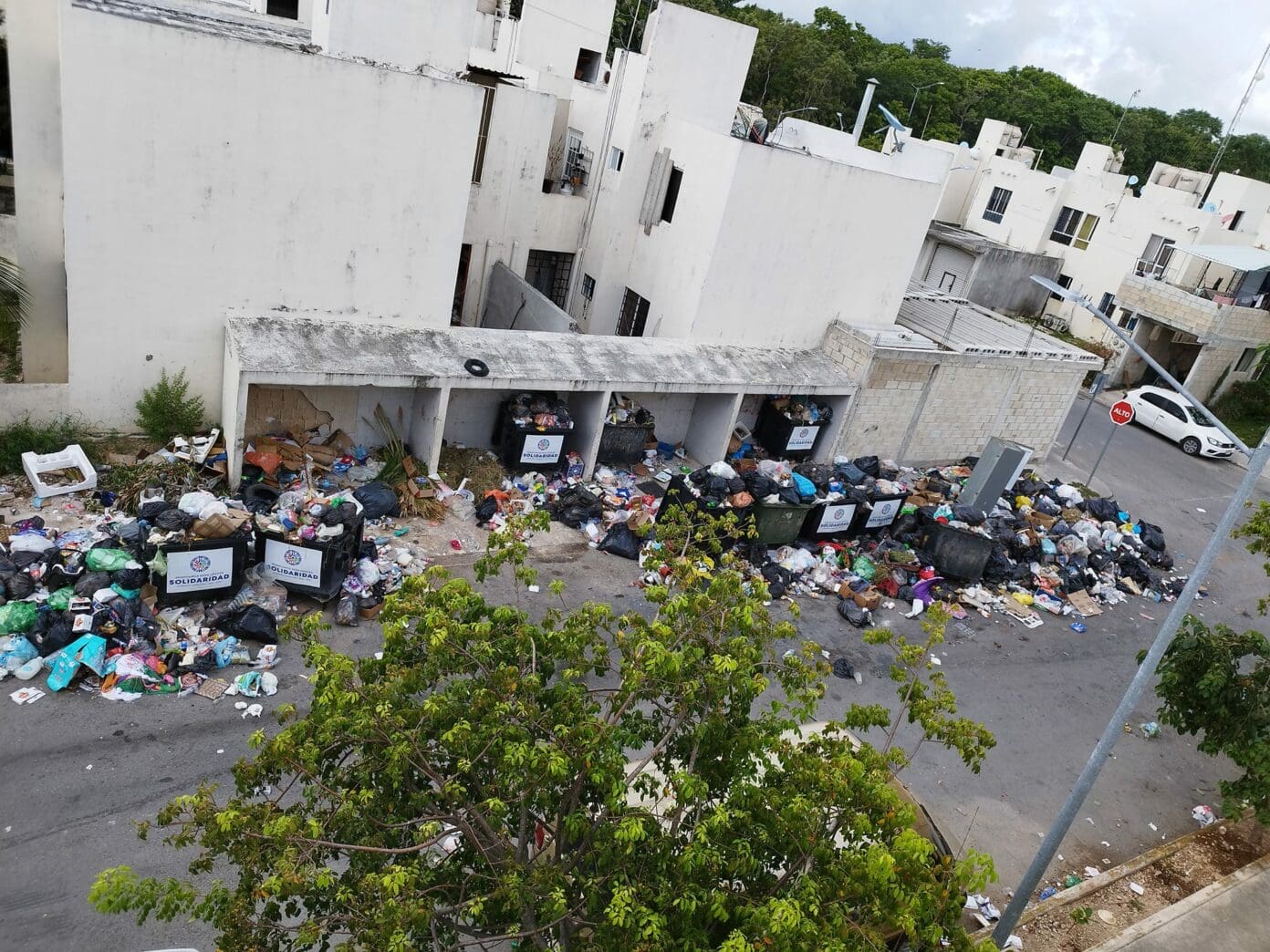 Villas del Sol colapsa por falta de recoja de basura; ciudadanos ...