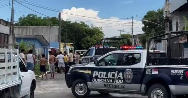Sujetos armados asesinaron en Cancún a una persona, quien al parecer tenía poco tiempo de haber salido del Cereso.
