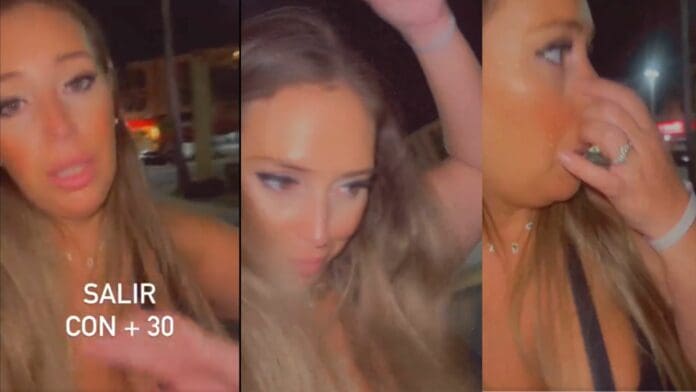 Video: Mujer de 30 años se dice arrepentida por salir de fiesta; terminó con el cuerpo adolorido