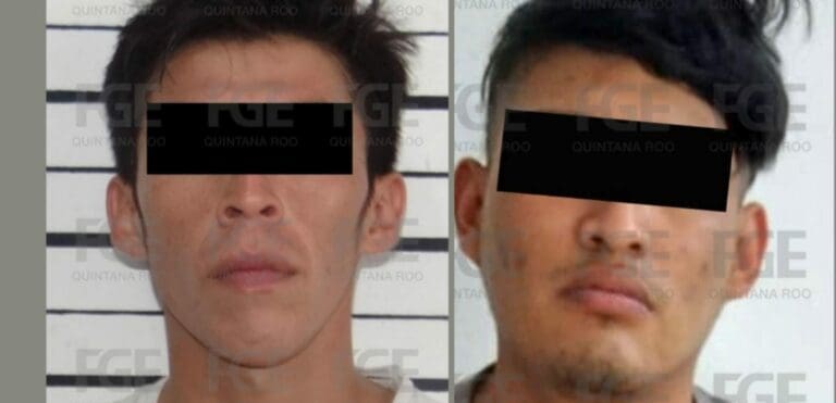 Dan 22 años de prisión a extorsionadores que hostigaron y amenazaron a comerciantes en Cancún y Playa del Carmen.