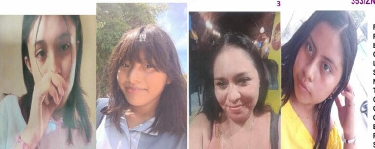 Buscan a una mujer y a tres menores reportadas como desaparecidas en Quintana Roo. Piden ayuda para localizarlas.