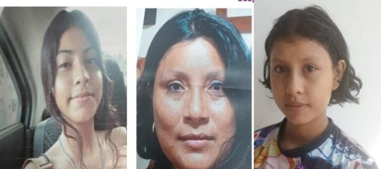 Hallan con vida a una mujer y una niña en Cancún. Por otro lado se informó que desapareció una menor de 16 años.