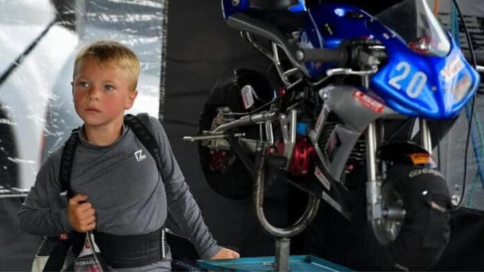 Muere Sid Veijer, piloto del motociclismo que tenía solo siete años