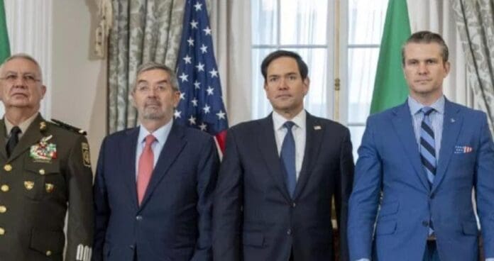 El jefe del Pentágono amenazó con una intervención militar si las autoridades de México no actúan contra los cárteles.