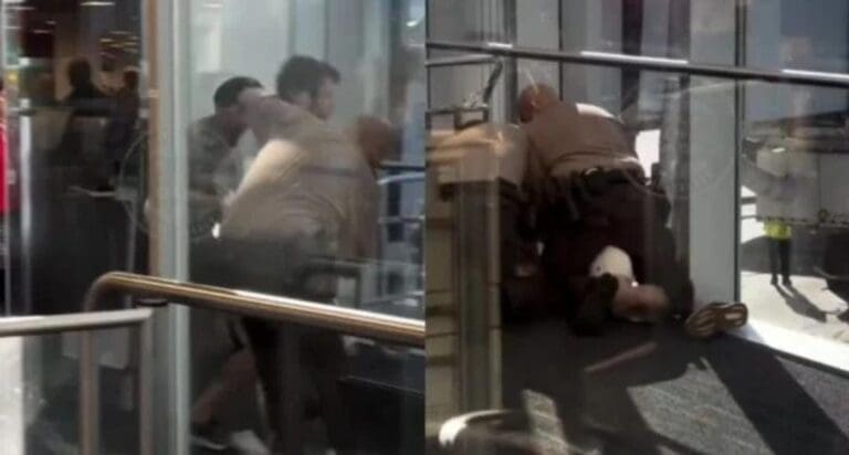 Pasajeros arrojan café a personal de aerolínea tras perder su vuelo que los llevaría de Miami hacia Cancún.