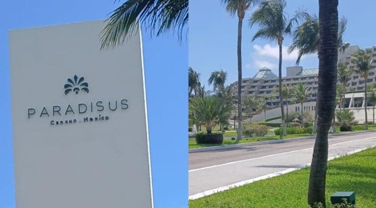 Denuncian extrabajadores que les niegan la entrada al hotel Paradisus de Cancún para cobrar sus utilidades.