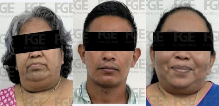 Rescatan a 19 mujeres víctimas de trata en Cancún y detienen a tres personas. 18 son mexicanas y una es de Colombia.