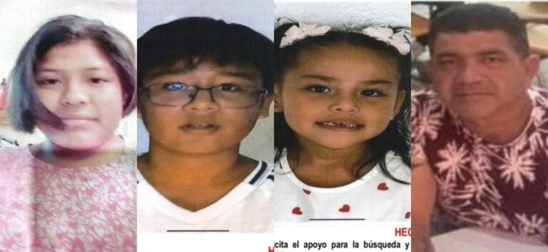 Buscan a dos hombres y cinco menores desaparecidos en Quintana Roo. Ya están activas sus correspondientes fichas.