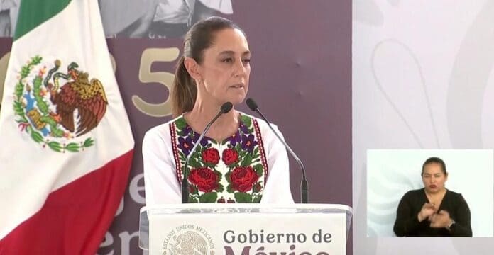 Los mexicanos se fueron a Estados Unidos en busca de una mejor vida, no son criminales, dijo Claudia Sheinbaum.