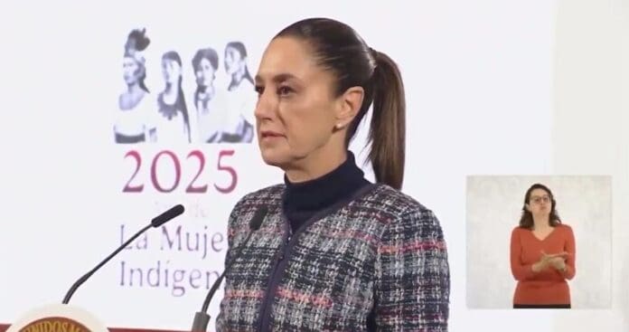 Pide Claudia Sheinbaum Pardo a los Estados Unidos las pruebas que confirmen que bancos mexicanos 