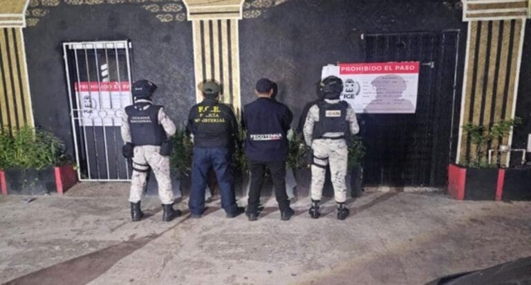 Rescatan a 33 mujeres víctimas de trata y prostitución en Cancún. De ellas 26 eran mexicanas y el resto extranjeras.