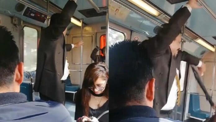Video: Presunto exorcista es golpeado por una mujer a la que intentaba 