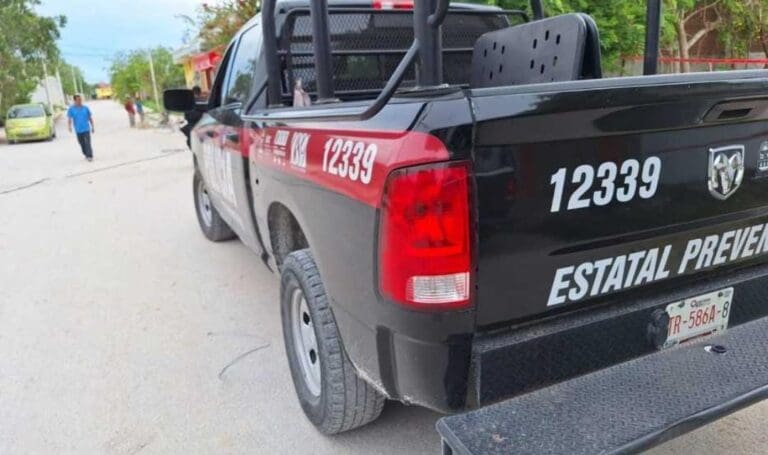 Motociclistas disparan contra un hombre en la Zona Continental de Isla Mujeres. Terminó lesionado en el hombro.