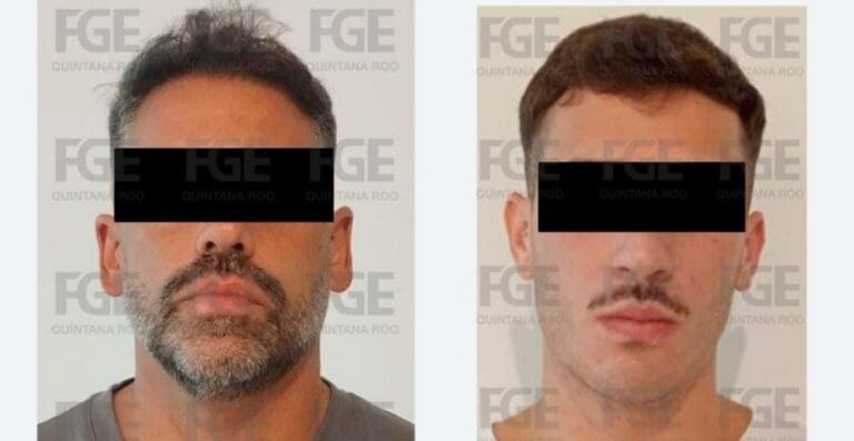 Detienen en Playa del Carmen a dos argentinos por robar autos en Cancún. Además fueron asegurados dos vehículos.