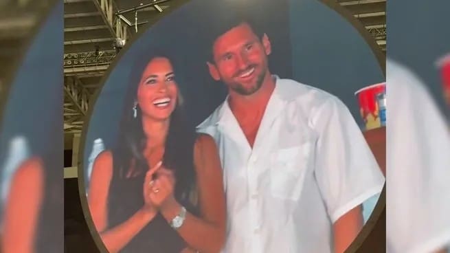 Video: Sorprenden a Lionel Messi y a Antonela Roccuzzo con la 