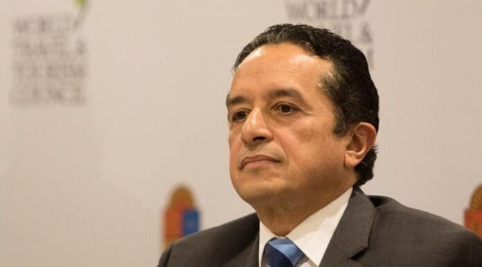 Desconozco si existen denuncias contra exgobernador Carlos Joaquín, respondió la gobernadora Mara Lezama a los cuestionamientos.