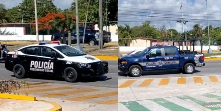Por intento de robo se desata una balacera con y persecución en Cancún; hay un detenido y un policía lesionado.