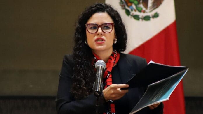 Luisa María Alcalde, líder de Morena, pide a sus integrantes evitar los lujos y vivir 