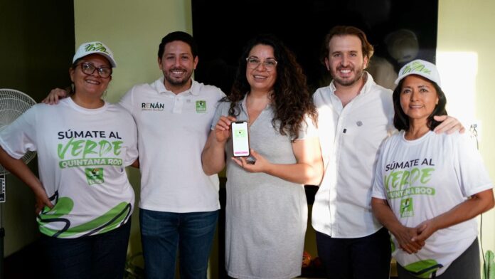 Renán Sánchez Tajonar fortalece la cercanía con simpatizantes de la familia Verde