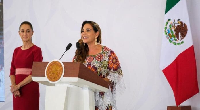 Claudia Sheinbaum y Omar García Harfuch destacan avances de gobierno de Mara Lezama en inversiones y seguridad.