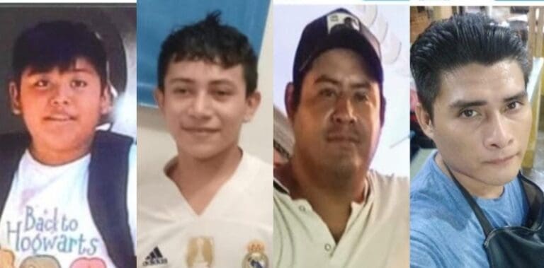 Buscan a cuatro personas en Quintana Roo, son dos menores de Cancún y dos hombres de la zona maya