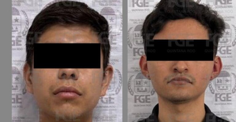 Vinculan a proceso a dos extorsionadores en Cancún; pedían 70 mil pesos mensuales a víctima y hasta dispararon contra su domicilio.