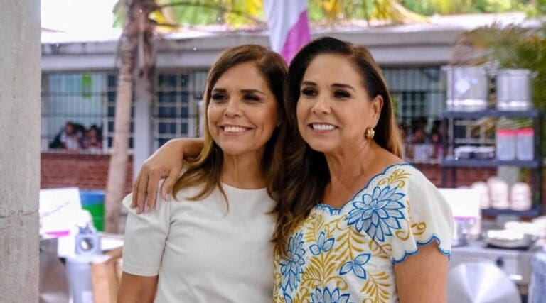 Mara Lezama, junto con Verónica Lezama, equipa desayunadores para bienestar de más de 2 mil 700 niñas y niños.