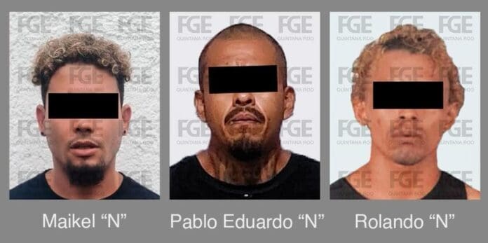Vinculan a proceso a tres sujetos por extorsión agravada en Cancún; dispararon contra taxistas de Leona Vicario.