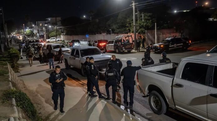 Video: Atacan con drones la unidad antisecuestros de la Fiscalía de Baja California