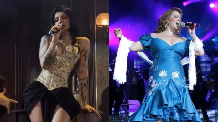 Video: Cazzu incursiona en el regional mexicano con homenaje a Jenni Rivera en concierto en CDMX