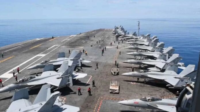 Portaaviones Envía Estados Unidos portaaviones al mar Caribe para combatir el narcotráfico