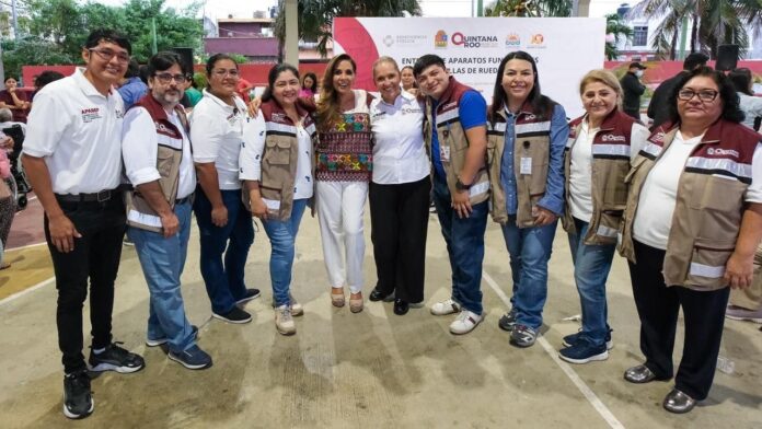 Entrega Mara Lezama apoyos que cambian vidas con más independencia y bienestar a quienes más lo necesitan Entrega Mara Lezama apoyos que cambian vidas con más independencia y bienestar a quienes más lo necesitan