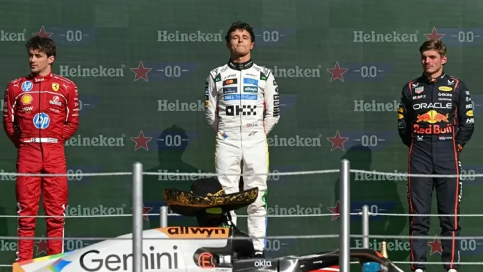 Lando Norris gana el GP de México y se convierte en líder del campeonato de Fórmula 1 Lando Norris gana el GP de México y se convierte en líder del campeonato de Fórmula 1