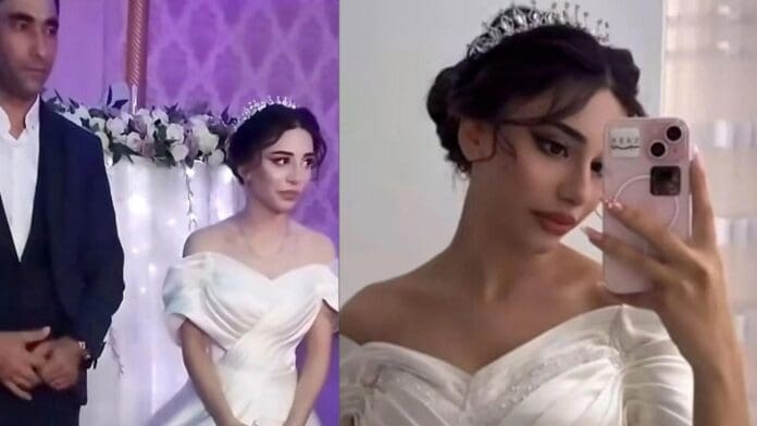 Novia se suicida_Azerbaiyan Mujer se quita la vida el día de su boda tras ser criticada por su su vestido de novia en Azerbaiyán