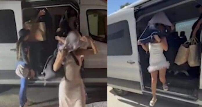 Salvan a 14 mujeres originarias de Colombia que eran victimas de trata en Cancun y Playa del Carmen Salvan a 14 mujeres originarias de Colombia, las cuales eran víctimas de trata en Cancún y Playa del Carmen.