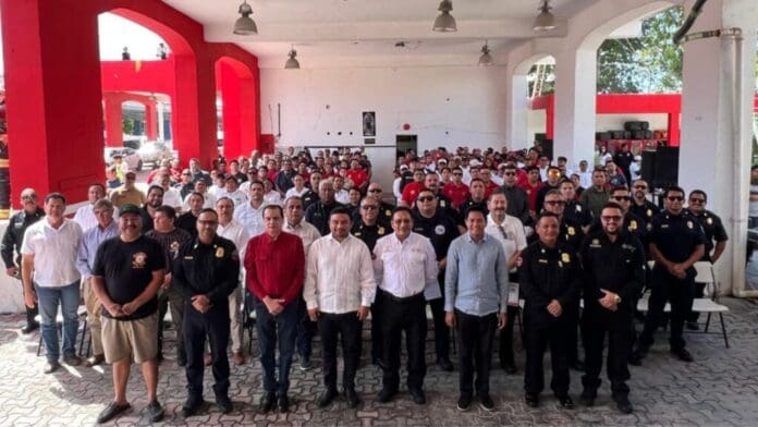 Playa del Carmen confirma su liderazgo en materia de protección Playa del Carmen confirma su liderazgo en materia de protección civil; concluye el Congreso Nacional de Bomberos 2025
