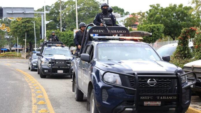 Capturan a seis policías activos de Tabasco por presuntos vínculos con el grupo delictivo 