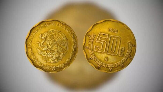 Casa de Moneda de México planea reducir la fabricación de la denominación de 50 centavos