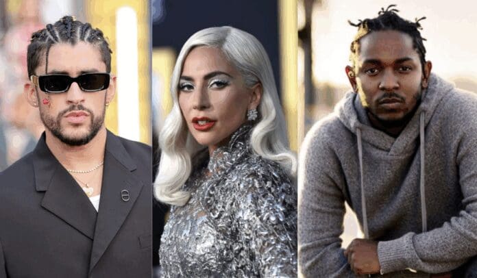 Nominaciones Grammy 2026 Lady Gaga, Bad Bunny y Kendrick Lamar en la mira
