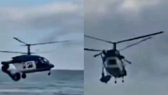 Mueren calcinadas cuatro personas tras desplomarse un helicóptero en Rusia