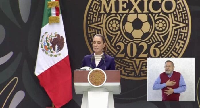 México invertirá 9 mil mdp en el AICM y reforzará la seguridad para el Mundial 2026, destacó Claudia Sheinbaum.