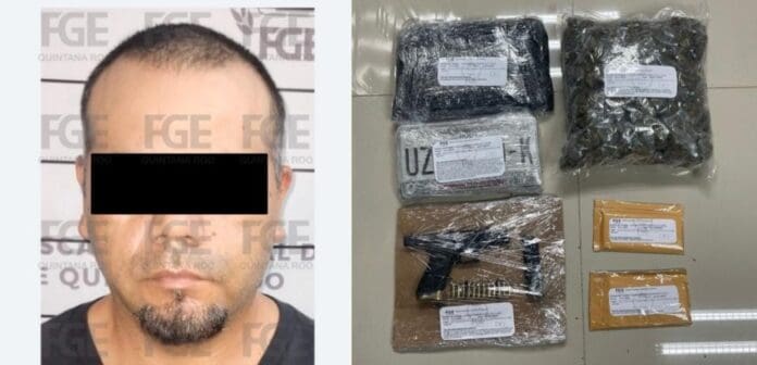 Detienen a un sujeto relacionado con el cementerio clandestino ubicado en un rancho de Leona Vicario, en Puerto Morelos.