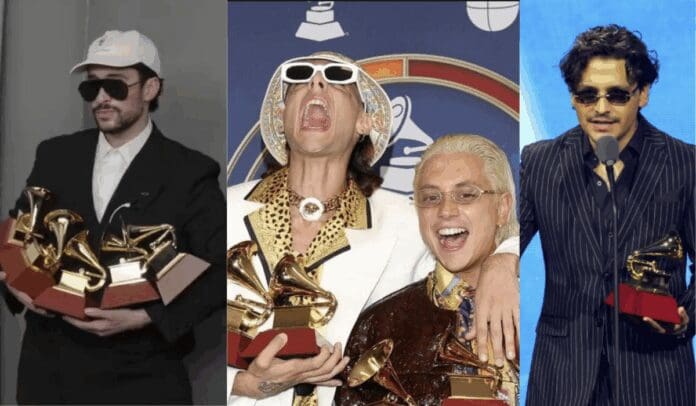 Bad Bunny, Ca7riel & Paco Amoroso y Christian Nodal dominan los Latin Grammy 2025