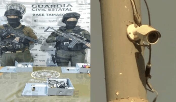 Desmantelan sistema ilegal de cámaras usado por células delictivas en San Luis Potosí