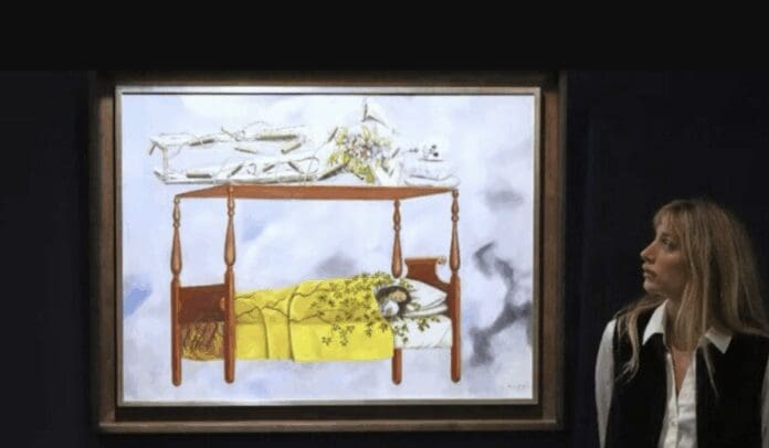 Obra de Frida Kahlo, “El sueño (La cama)”, bate récord en subasta se vendió en 54 mdd en Nueva York