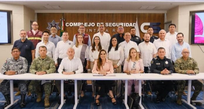 Instala la gobernadora Mara Lezama Espinosa el Comité Estatal de Seguridad en Quintana Roo rumbo al Mundial 2026.