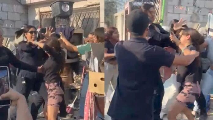 Video: Mujer policía golpea a una menor de edad durante riña con una familia en Torreón, Coahuila