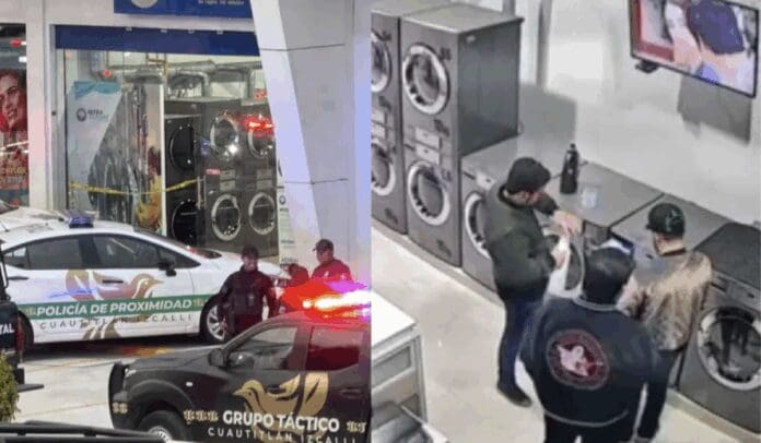 Balacera en Plaza Arkana asesinan a dos hombres y uno más resulta lesionado en Edomex