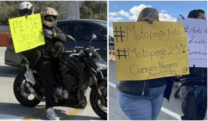 Exigen motociclistas reducción del 25% del peaje en casetas de México